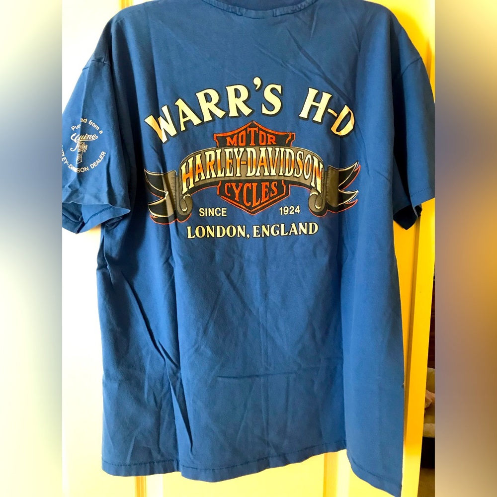 Harley Davidson tee London England